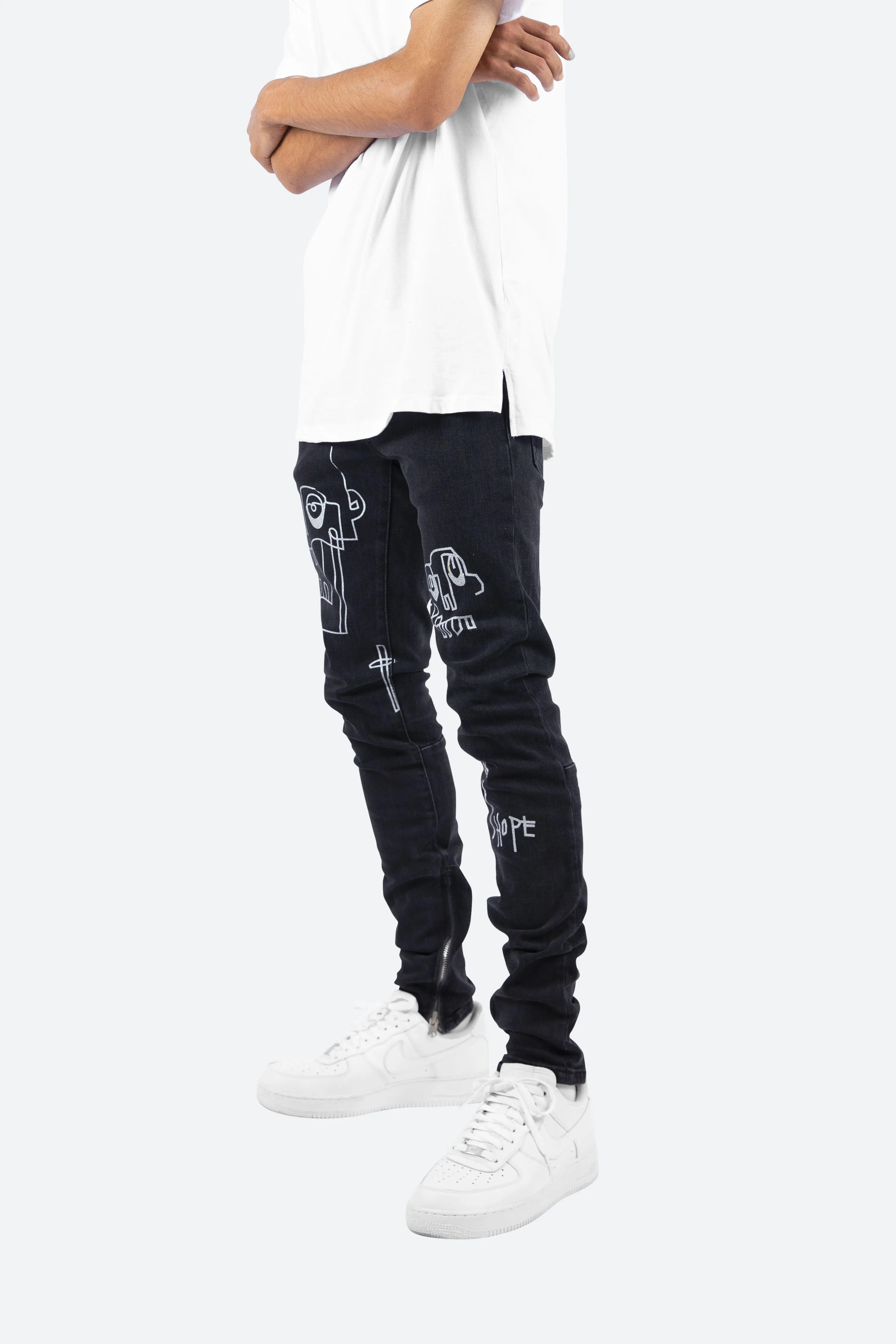 M141 Stretch Denim - TU Black