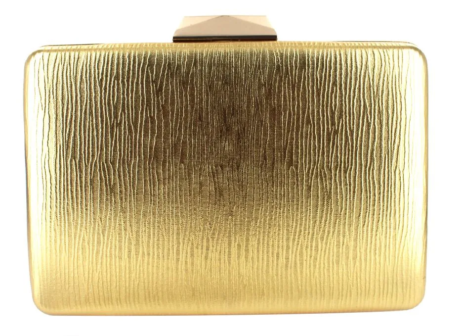 Mac Metallic Frame Clutch Bag