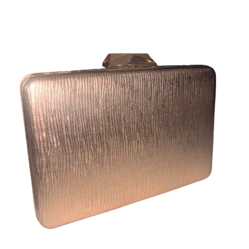 Mac Metallic Frame Clutch Bag