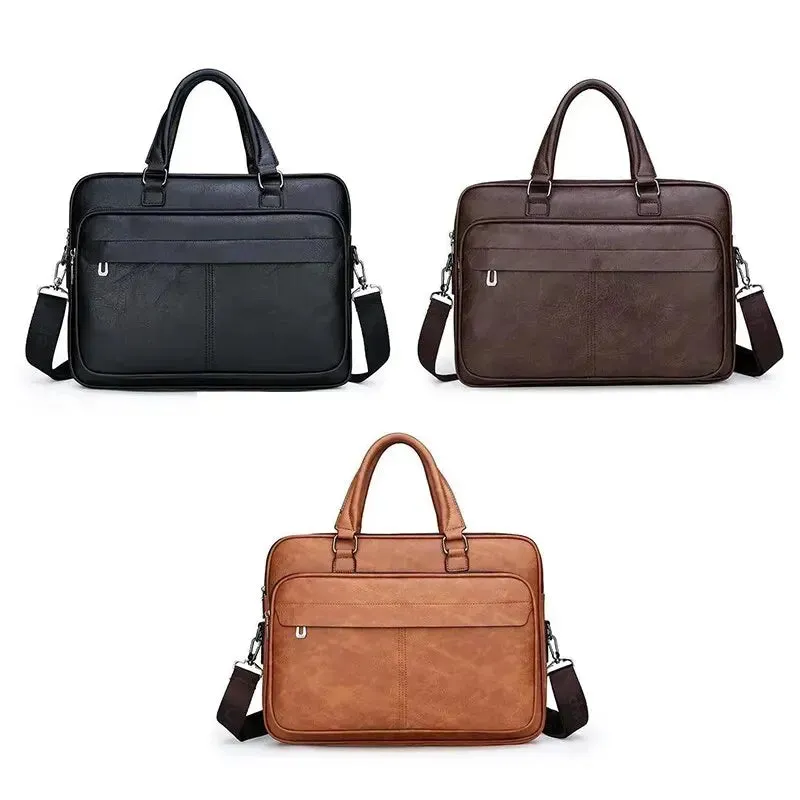 Maleta Masculina em Couro Nobre - Business Pro