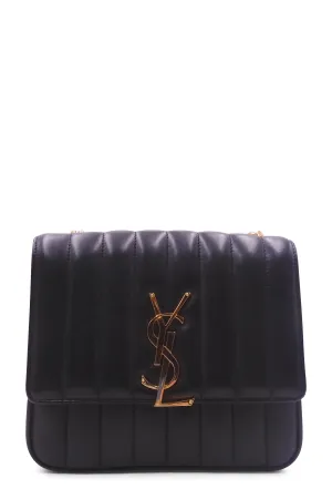 Medium Monogram Vicky Black