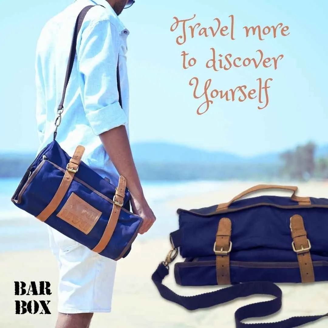 Mega Bartender Travel Kit Bag(Blue Bag Only)