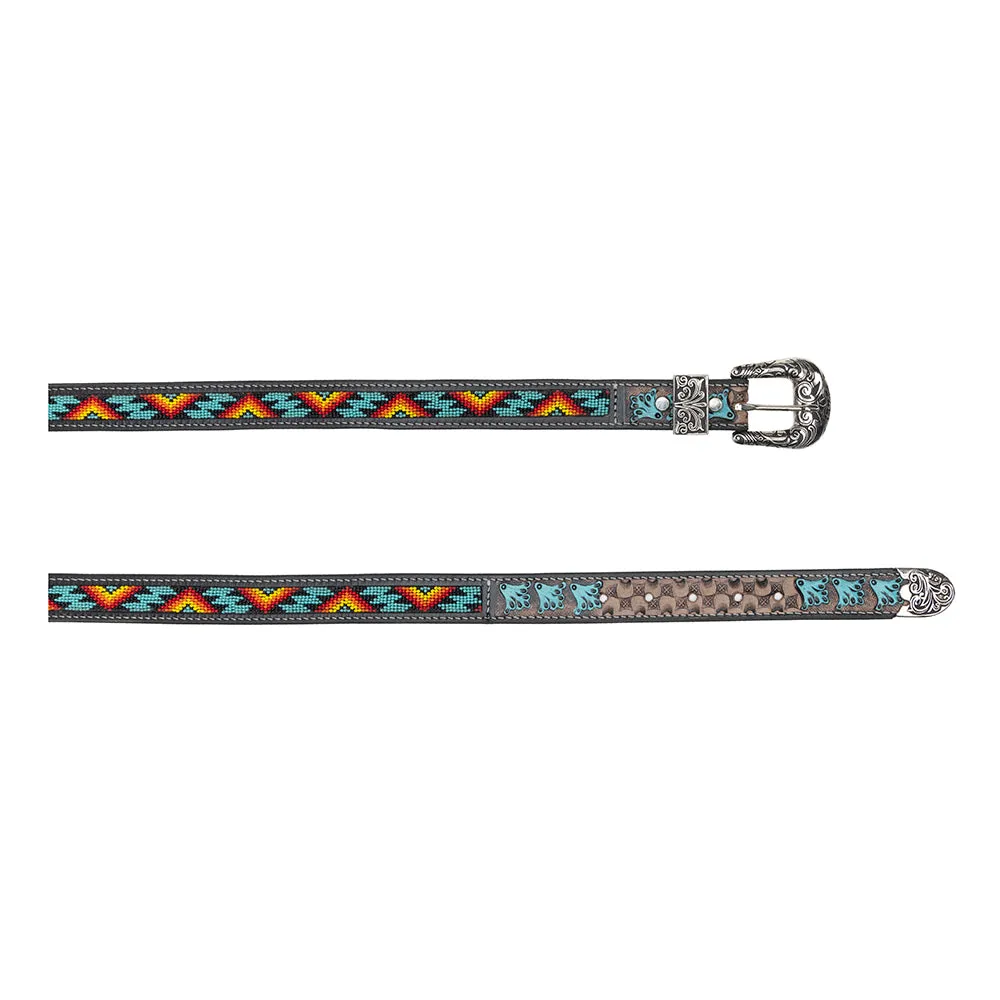 Mesa Moon Mirage Hand-tooled Belt