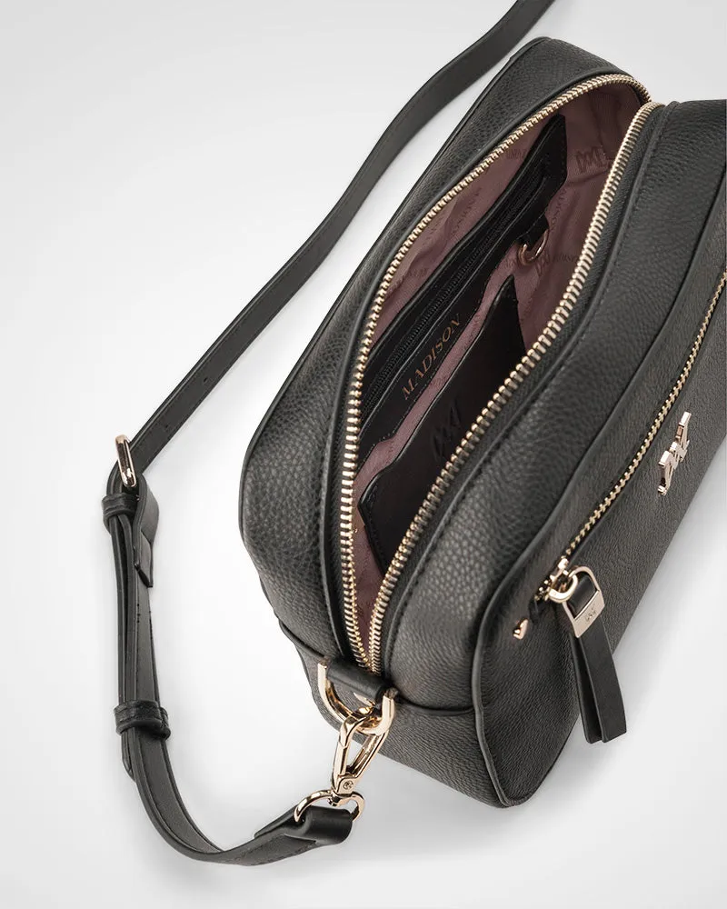 Molly Camera Crossbody Bag with Front Zip