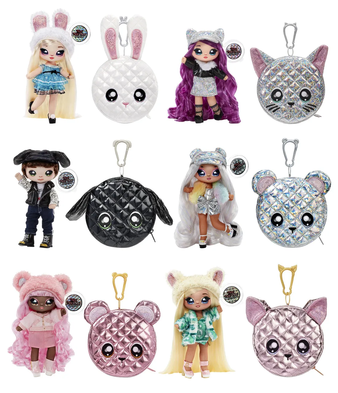 NA.NA.NA. SURPRISE 2 IN 1 POM DOLL GLAM