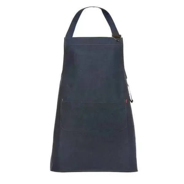 Oliver Harvey Denim Bib Apron Black, Grey, Indigo