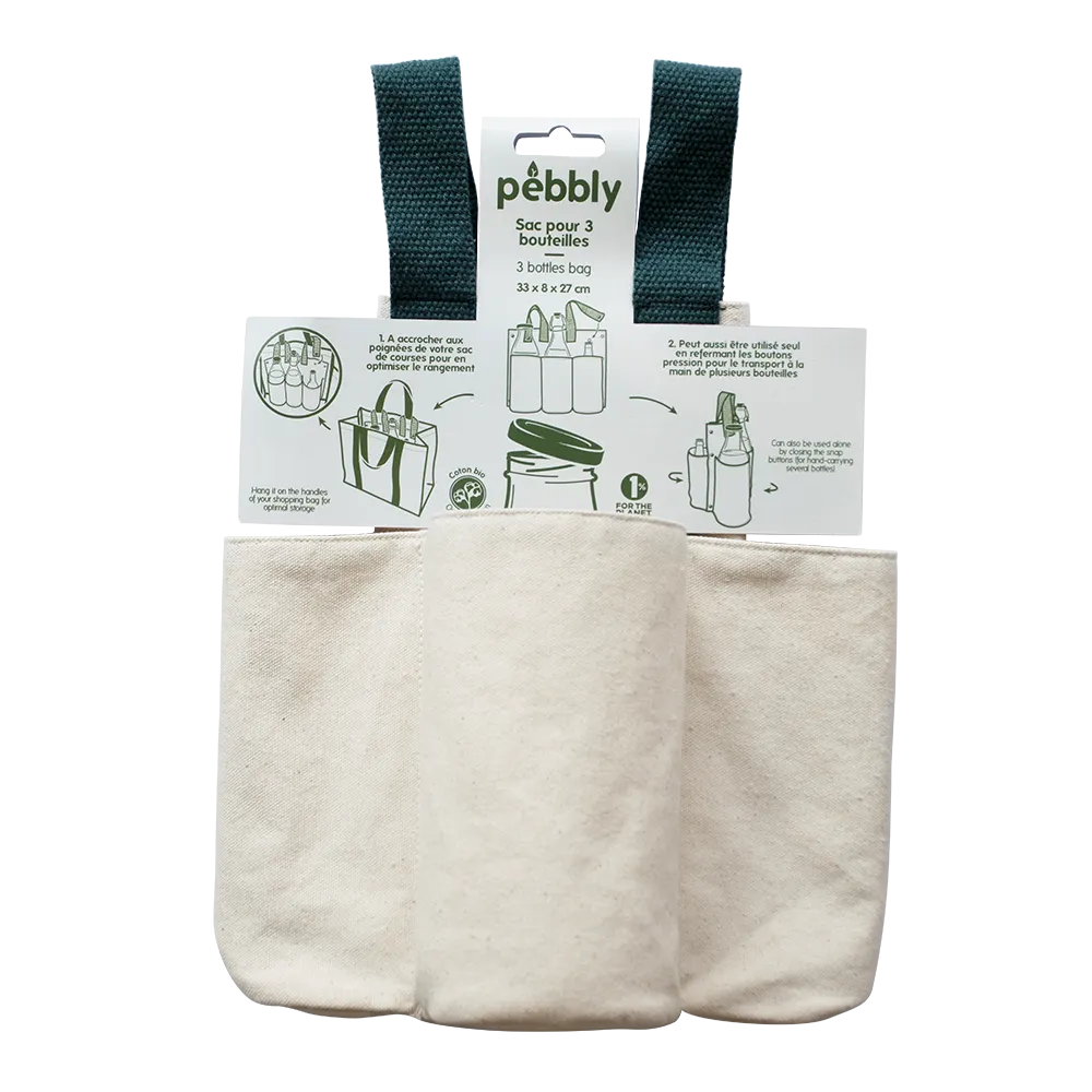 Organic Cotton Bottle Carrier