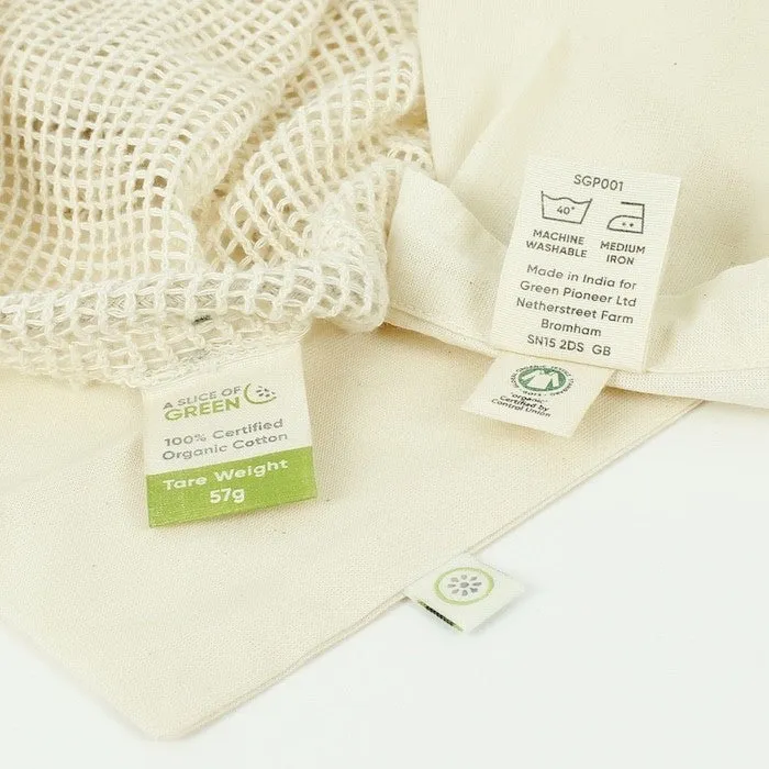 Organic Cotton Mesh Produce Bag