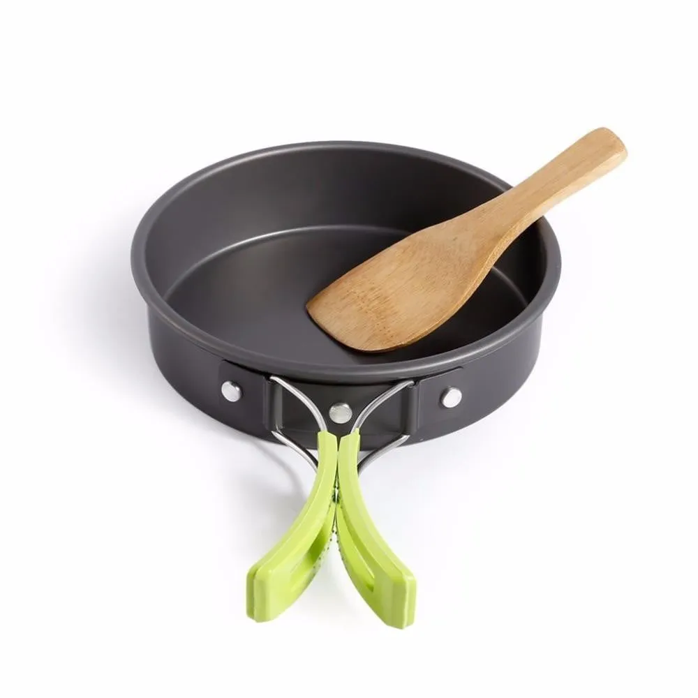 Outdoor Cooking Tools Stainless Steel Camping Cookware Set