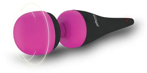Palm Power Massager Fuschia Rechargeable Waterproof