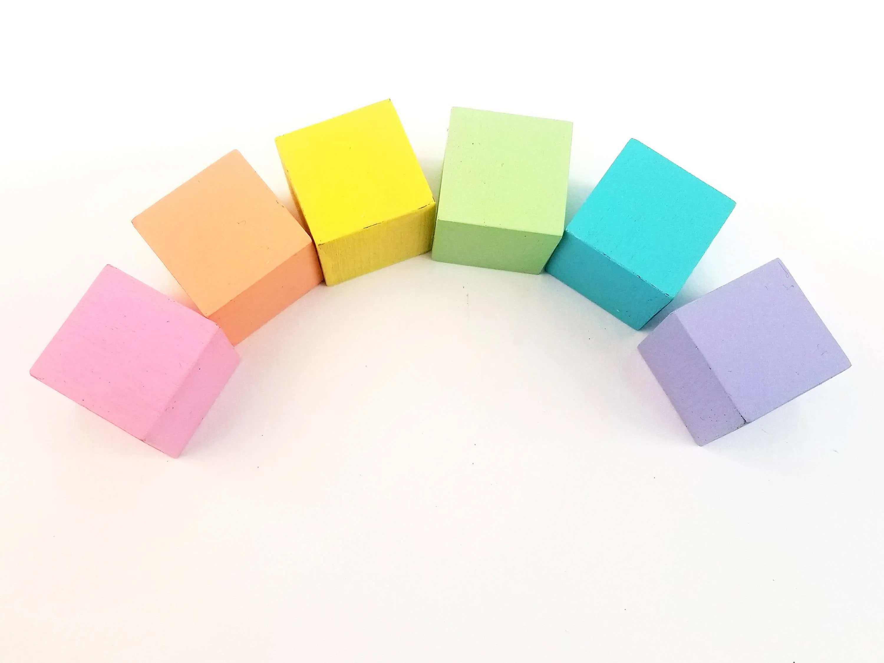 Pastel building blocks