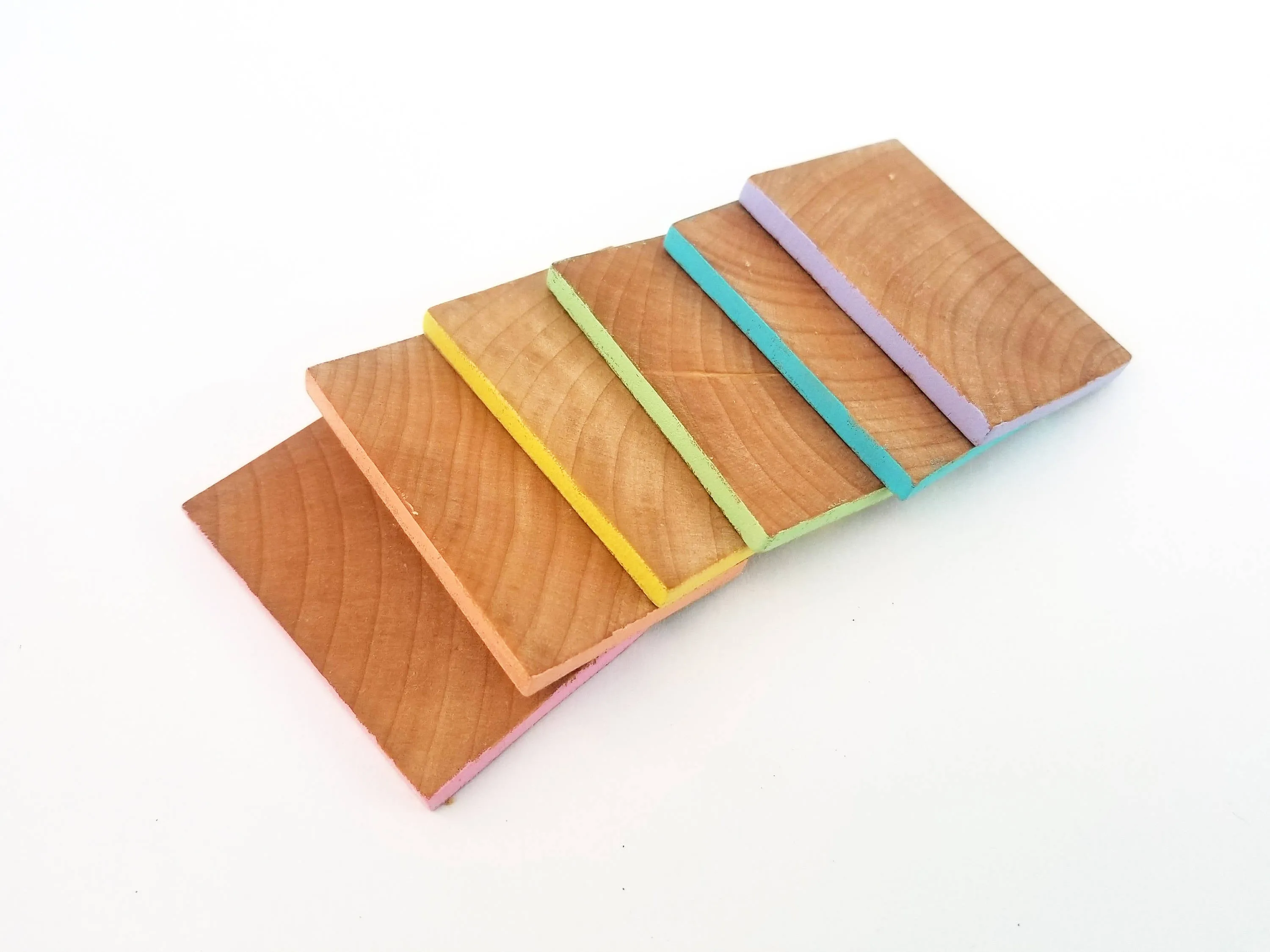 Pastel building blocks