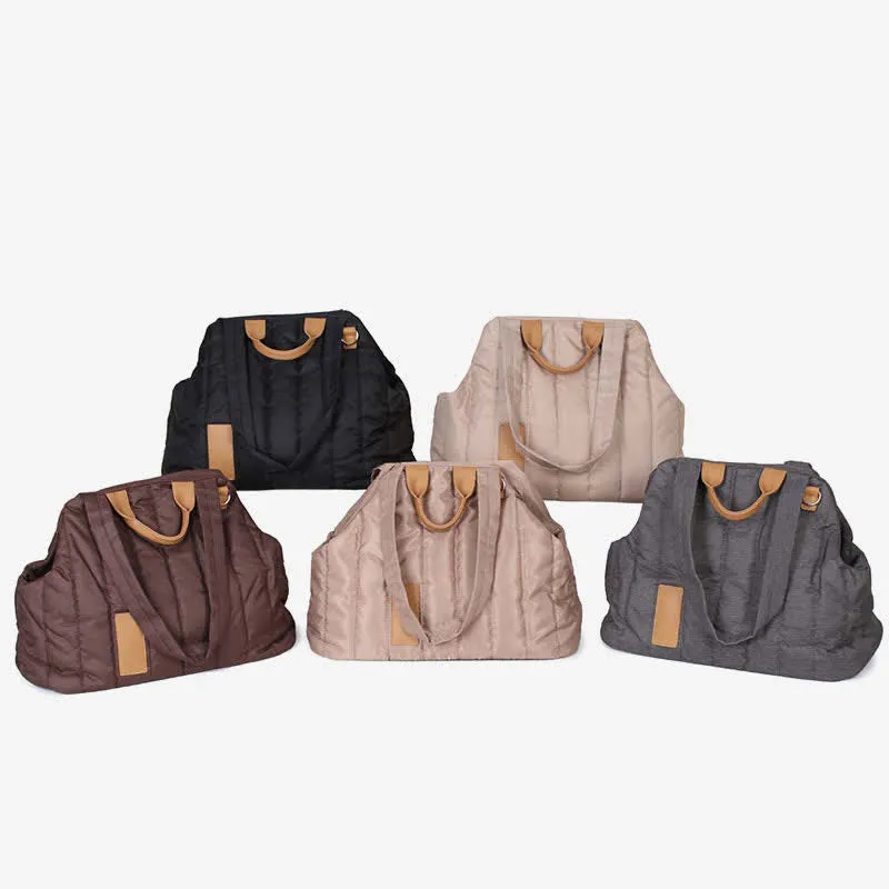 Pet Dog Carrier Purse Soft Sided Quilted Puppy Dog Carrier Handbag