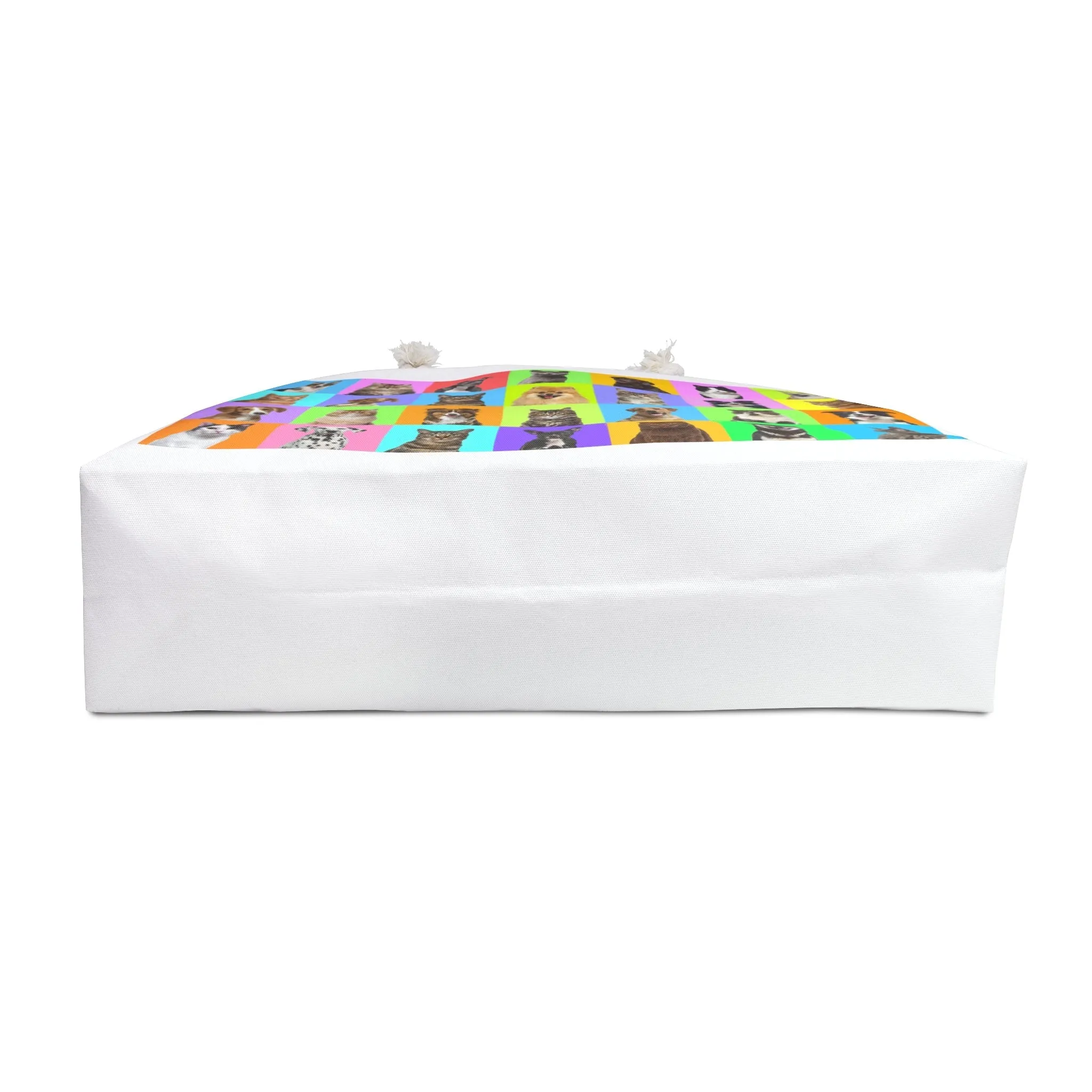 Pet Mosaic Beach Bag