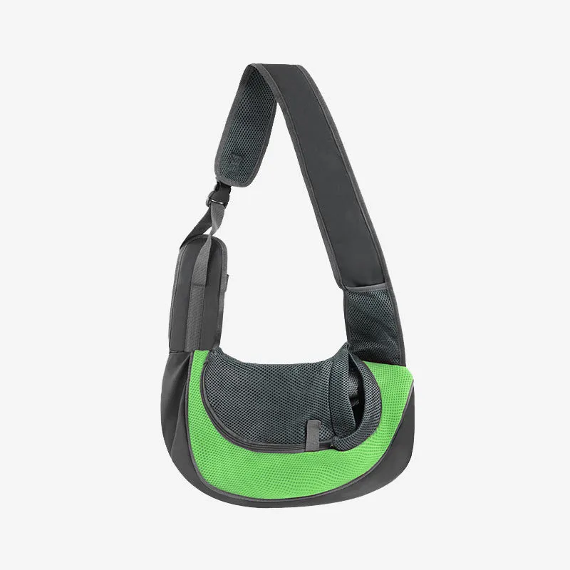 Pet Sling Carrier Hand-Free Mesh Breathable Puppy Carrier Purse