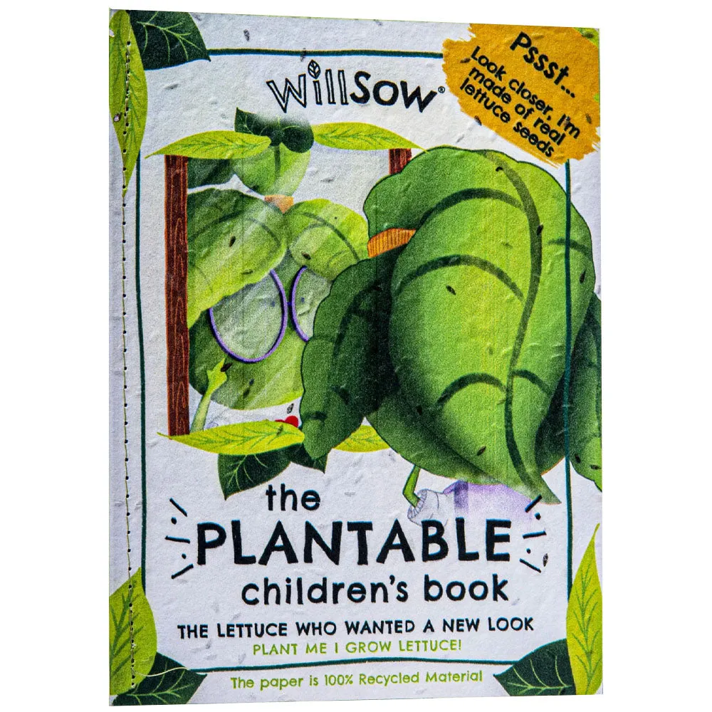 Plantable Book Lettuce