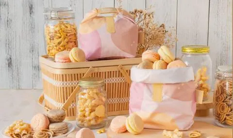 Pockeat Food Bag | Taiwanese Macaron