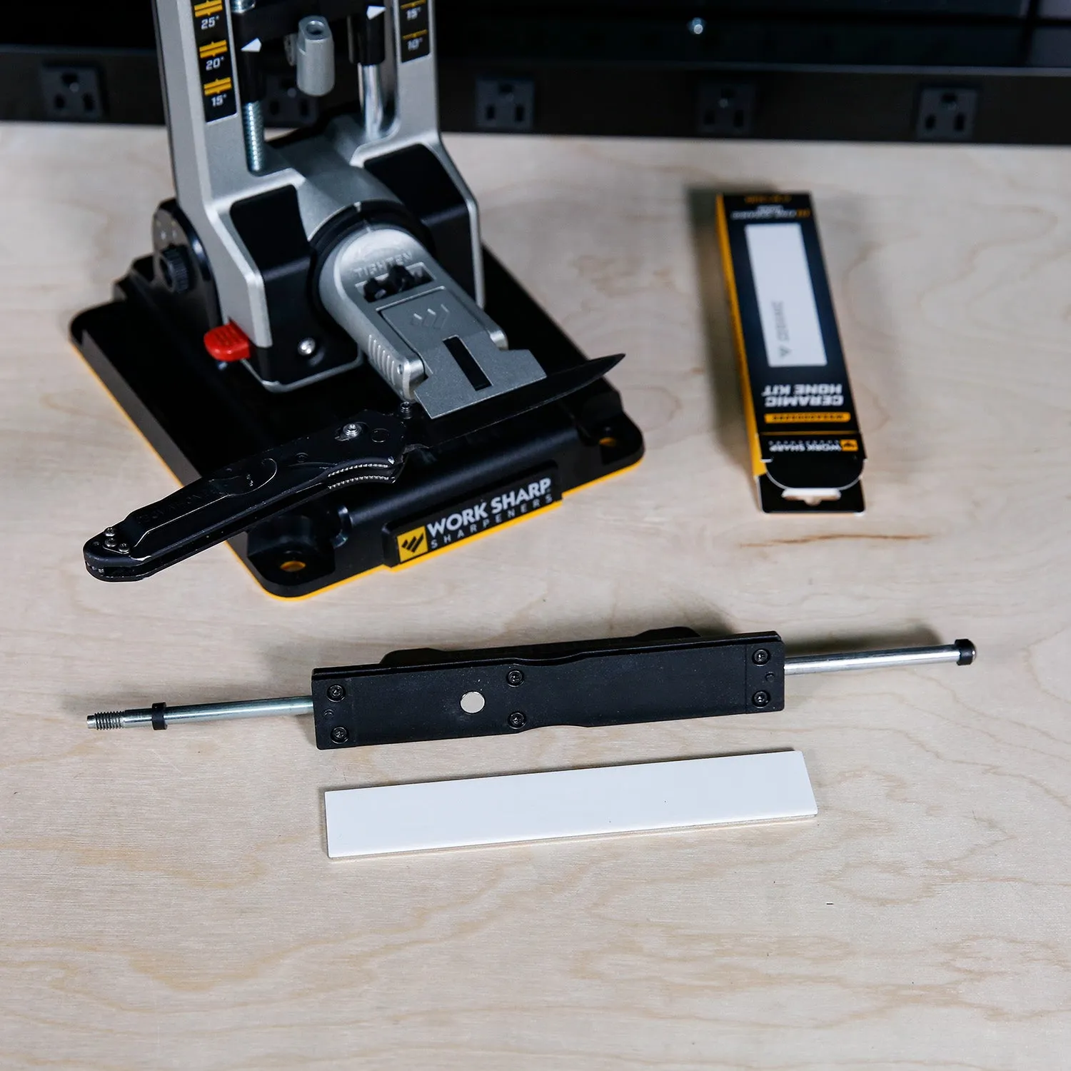 Professional Precision Adjust™  Ceramic Hone Kit 1"x6"