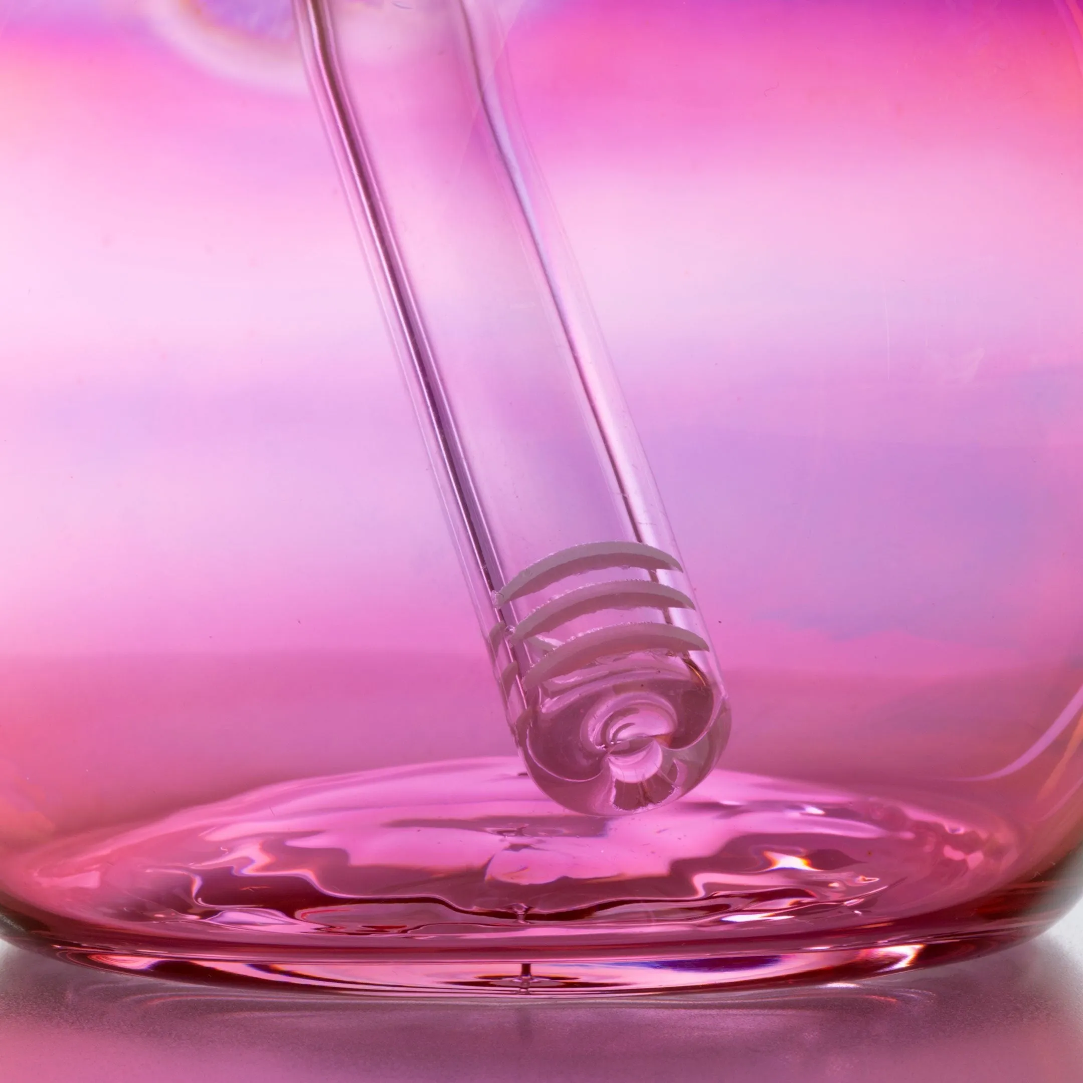 Raven Glass 12in Wavy Fumed Beaker Bong