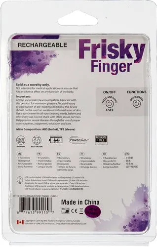 Rechargeable Frisky Finger Massager
