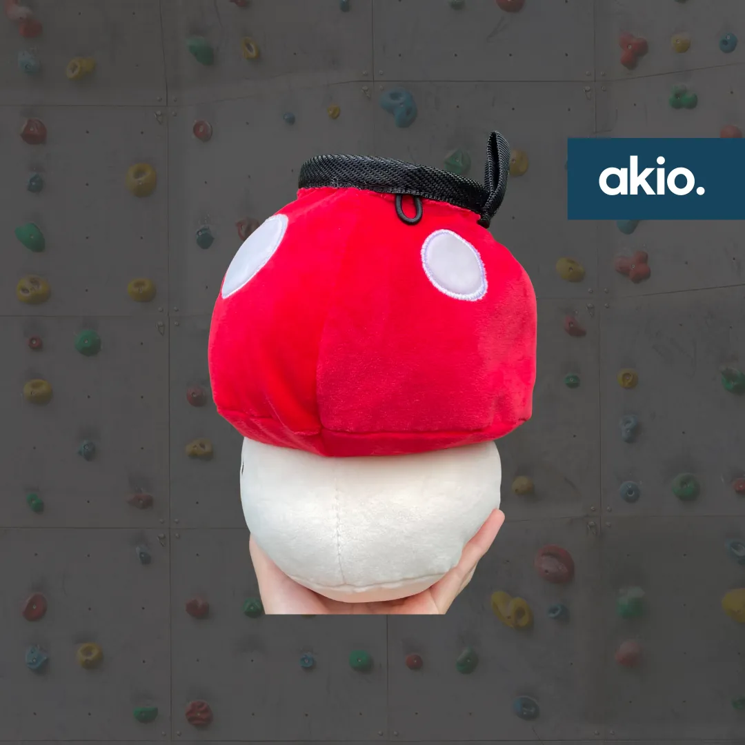 Red Mushroom Chalk Bag
