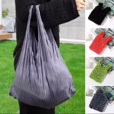 Reusable Foldable Shopping Bag - Khaki