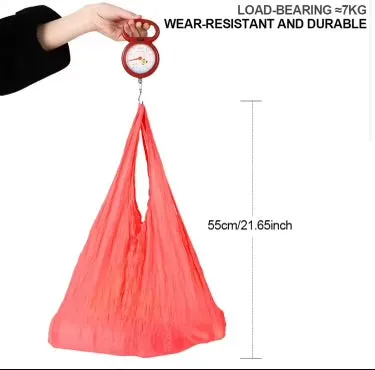 Reusable Foldable Shopping Bag - Pink