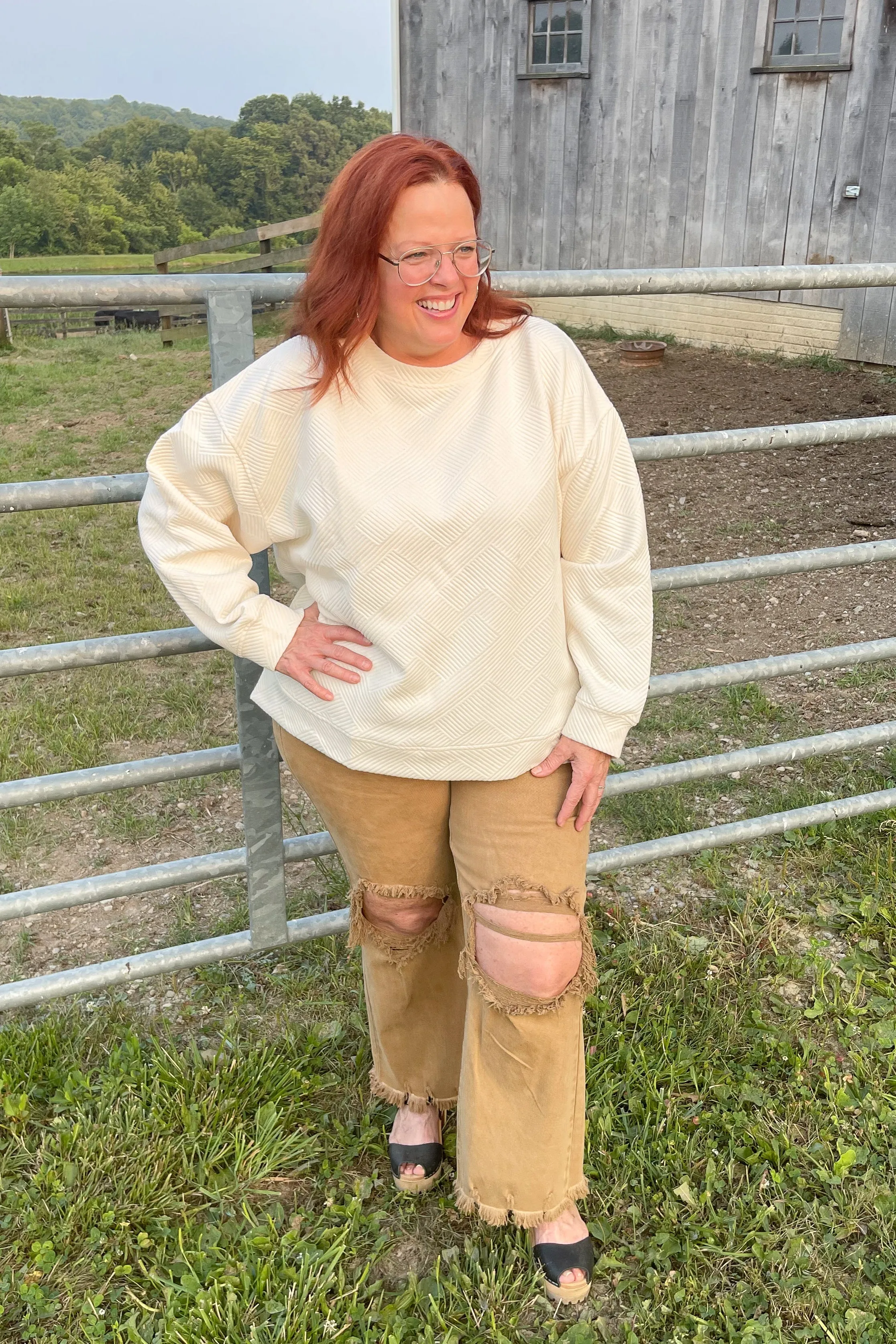 Risen Good Idea Denim Curvy