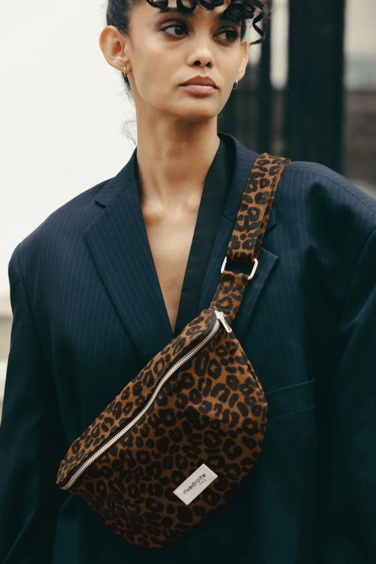 Rivedroit Custine Waist Bag Leopard