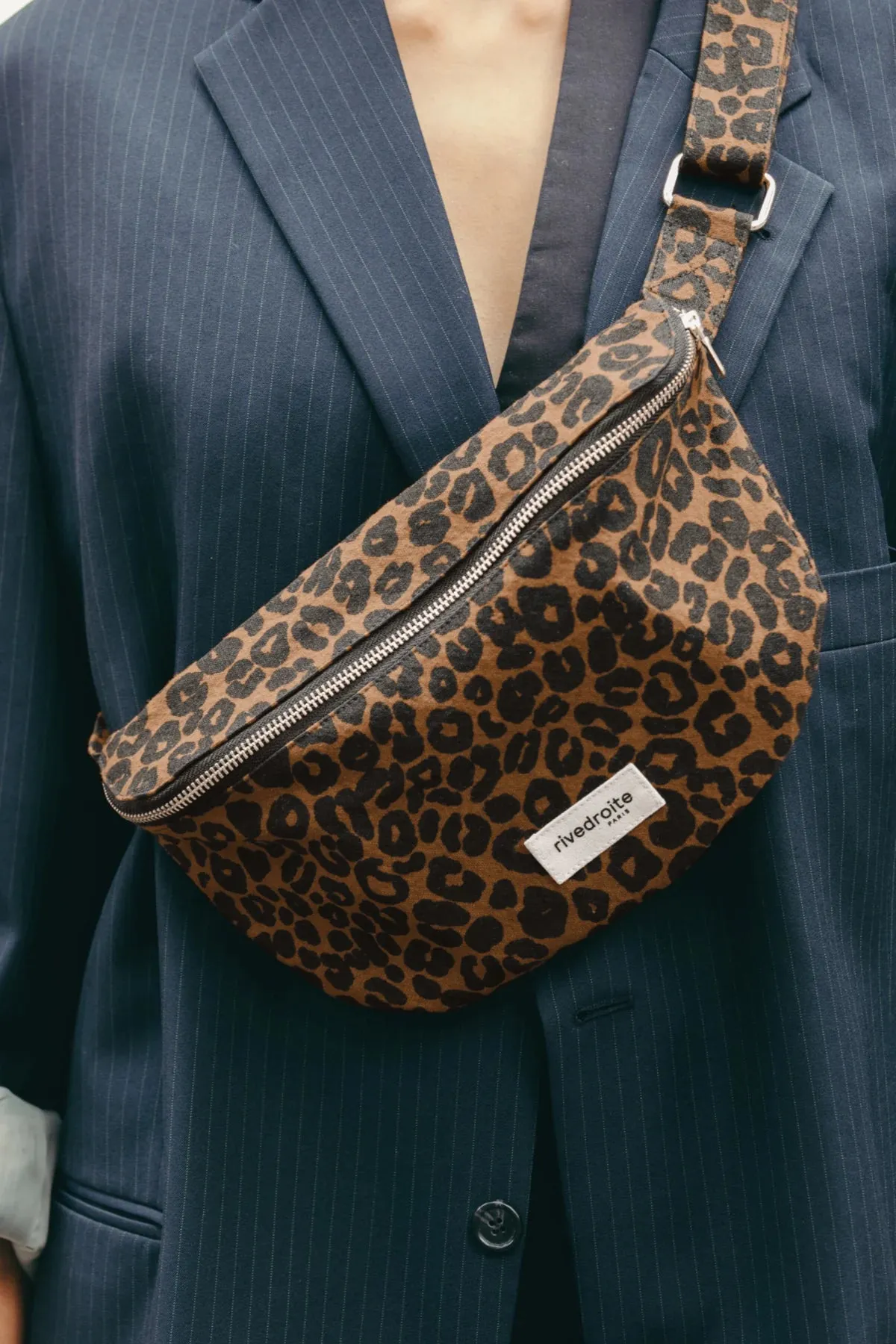 Rivedroit Custine Waist Bag Leopard