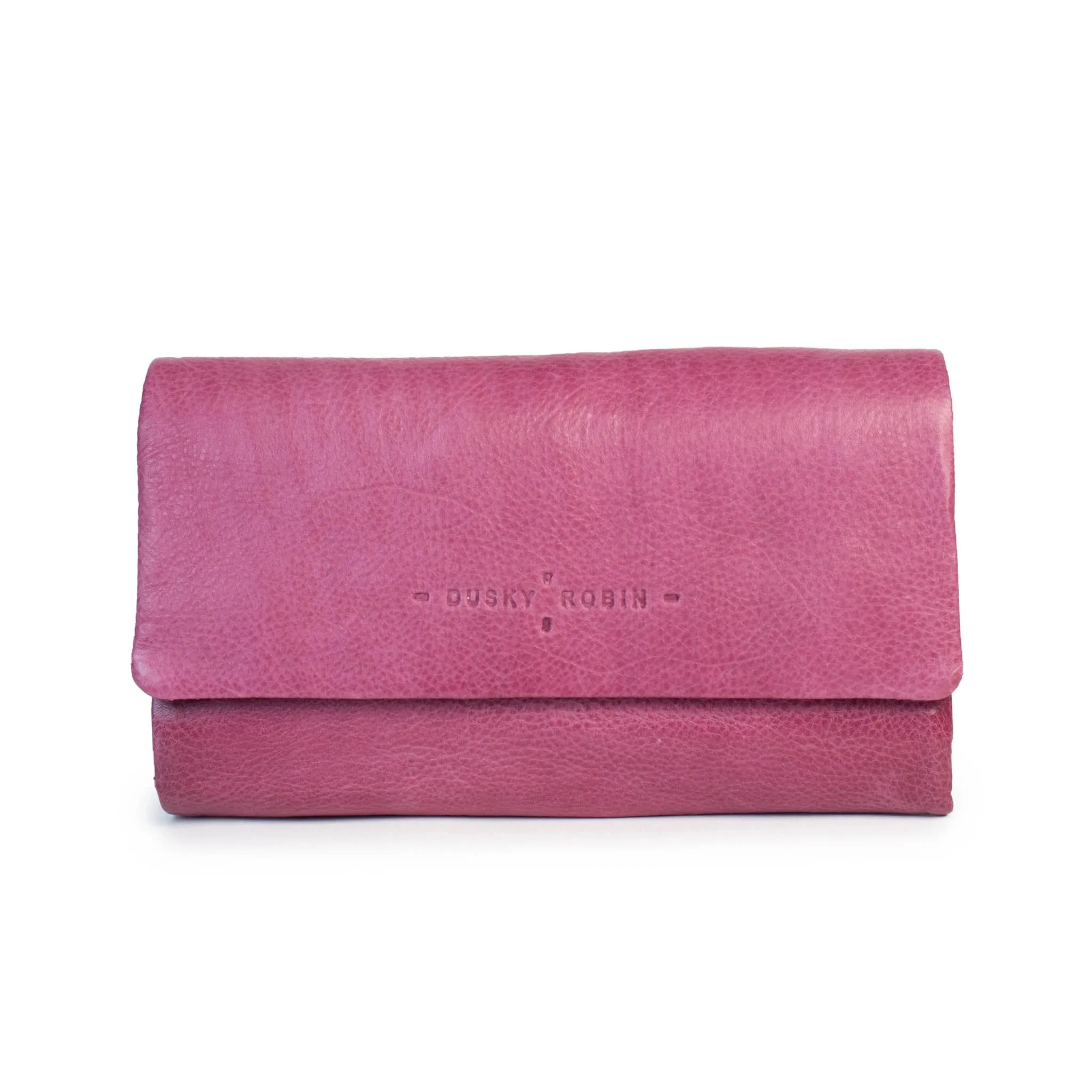 Rose Leather Purse