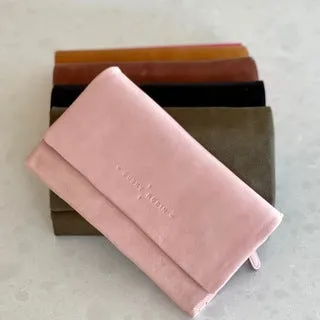 Rose Leather Purse
