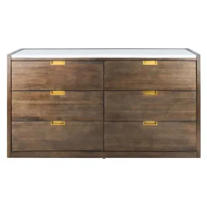 Safavieh Couture Adeline 6 Drawer Dresser, SFV7203