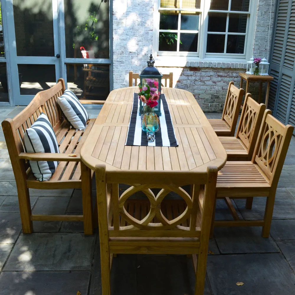 Sage Grade A Teak Dining Table