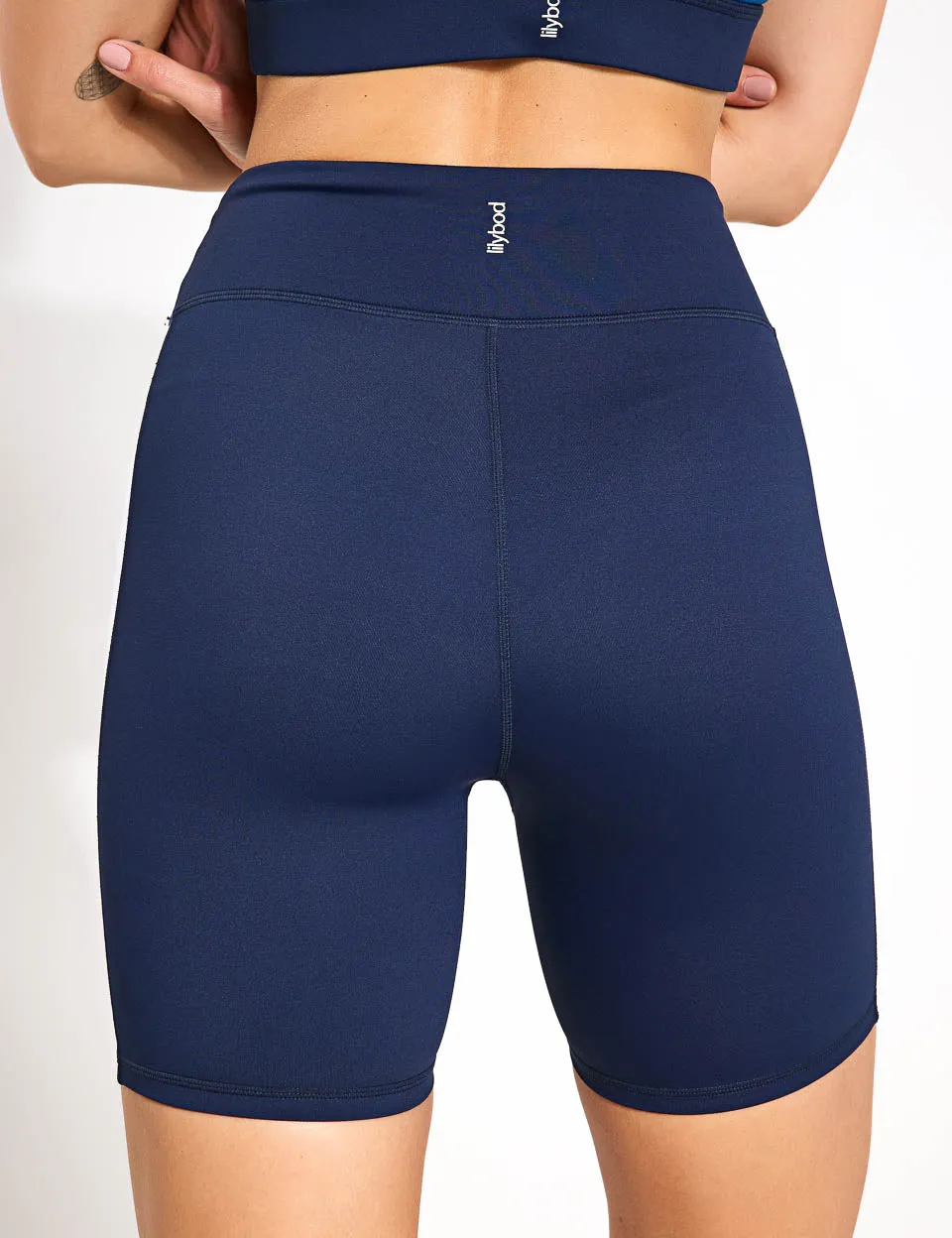 Sam Short - Navy Blue/Lime/Army