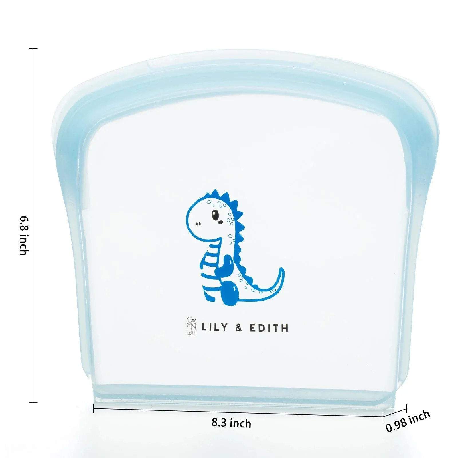 Silicone Reusable Sandwich Bag | Heart