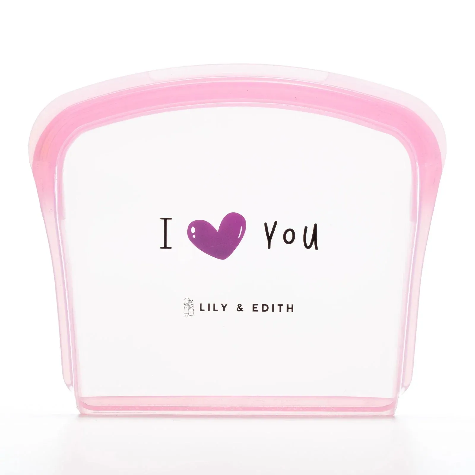 Silicone Reusable Sandwich Bag | Heart