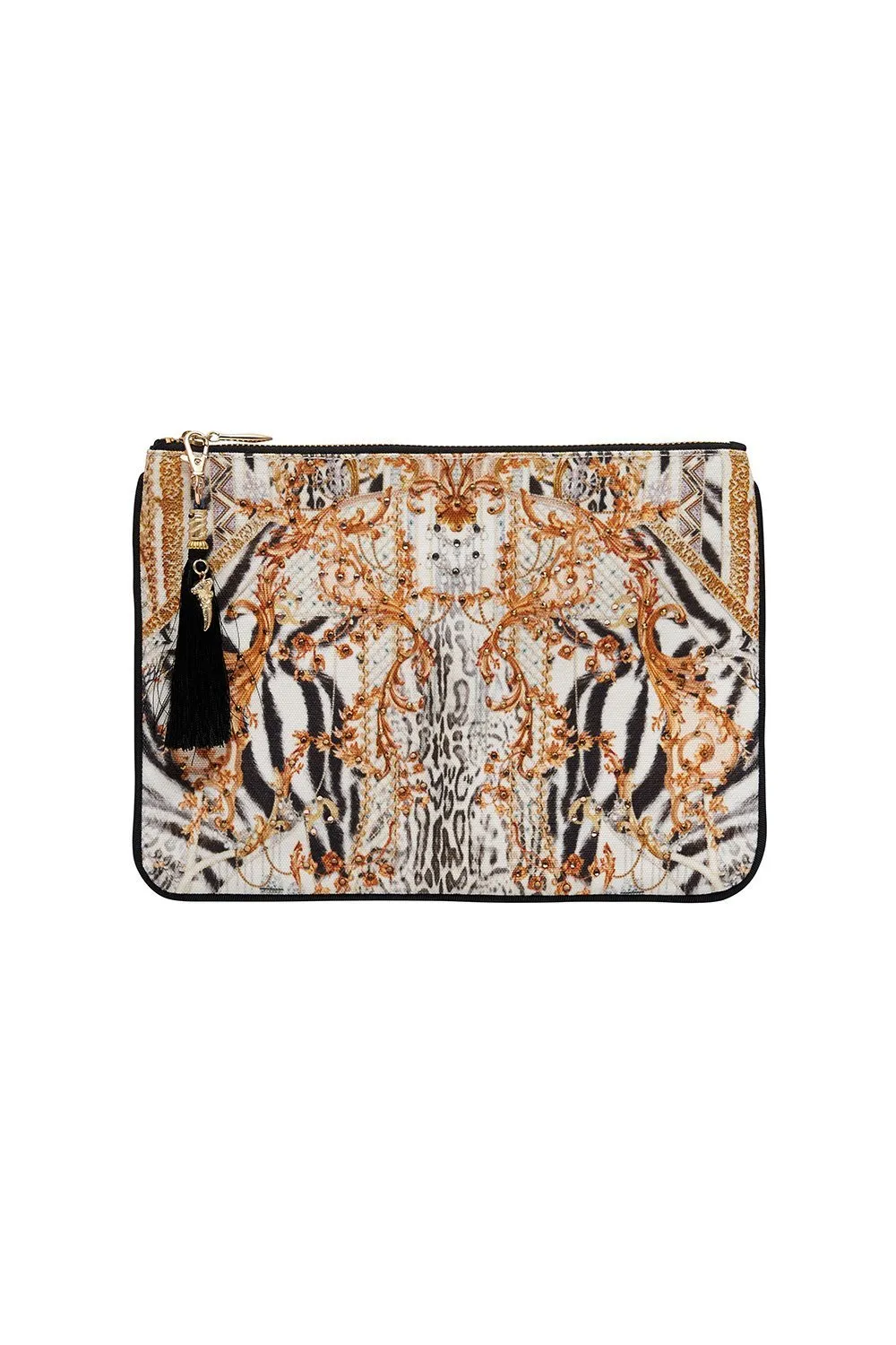 SMALL CANVAS CLUTCH GATES OF GLORY