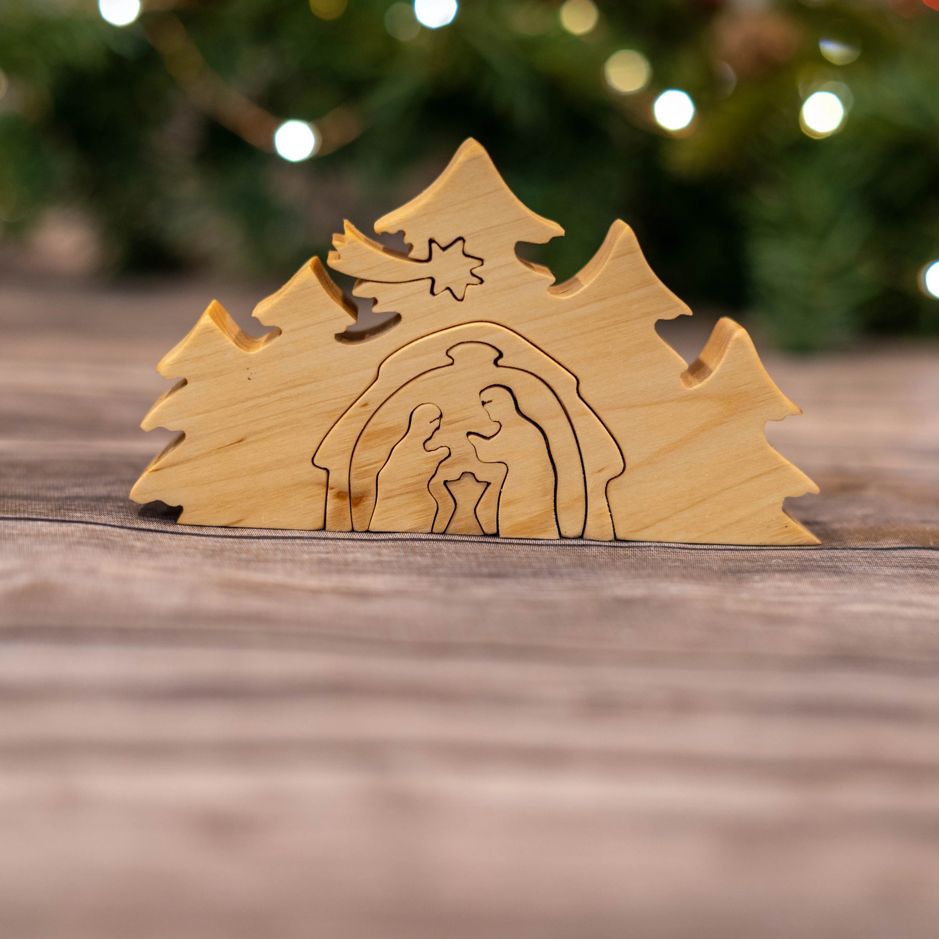 Small Pull Out Puzzle Nativity Scene