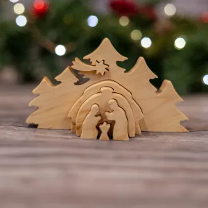 Small Pull Out Puzzle Nativity Scene