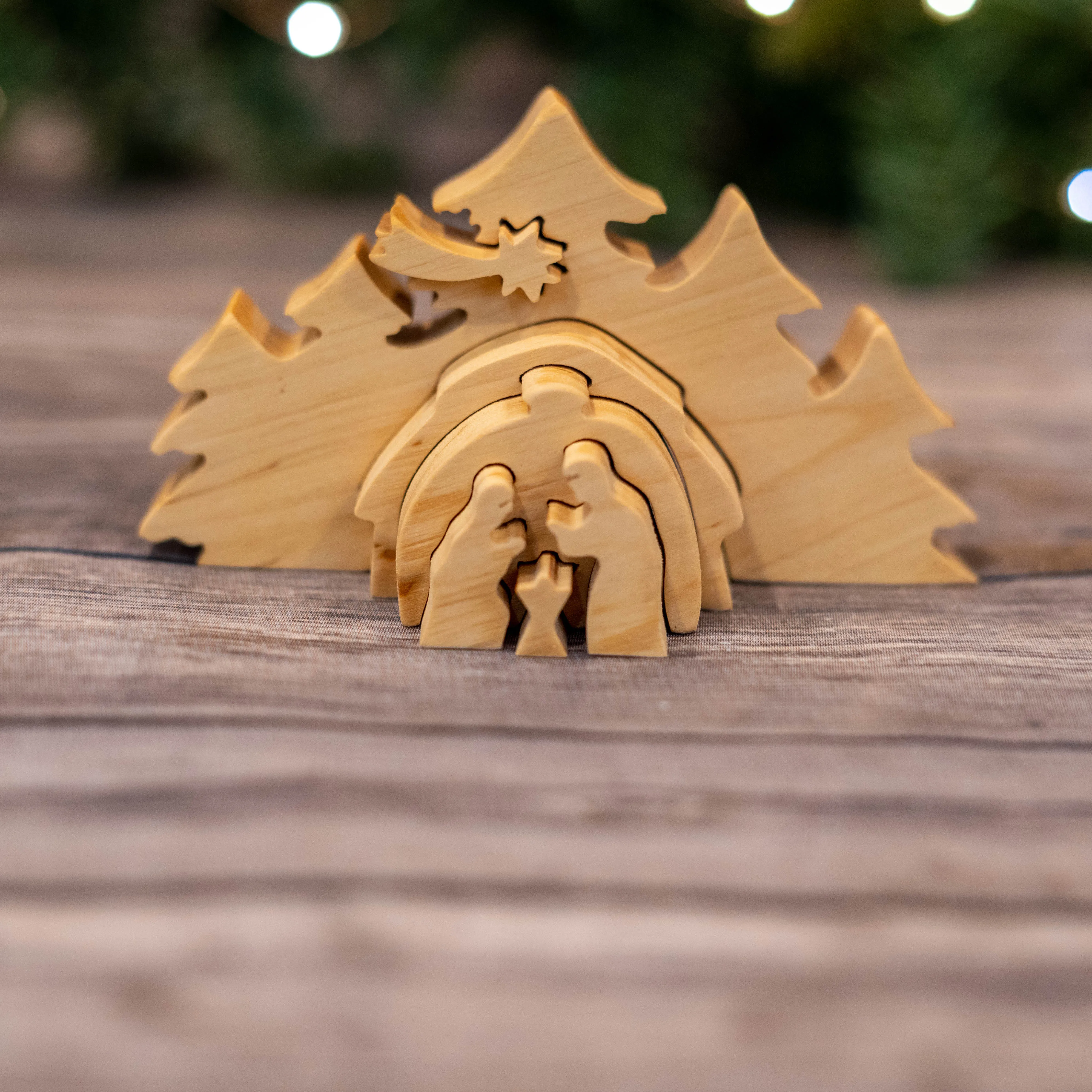 Small Pull Out Puzzle Nativity Scene
