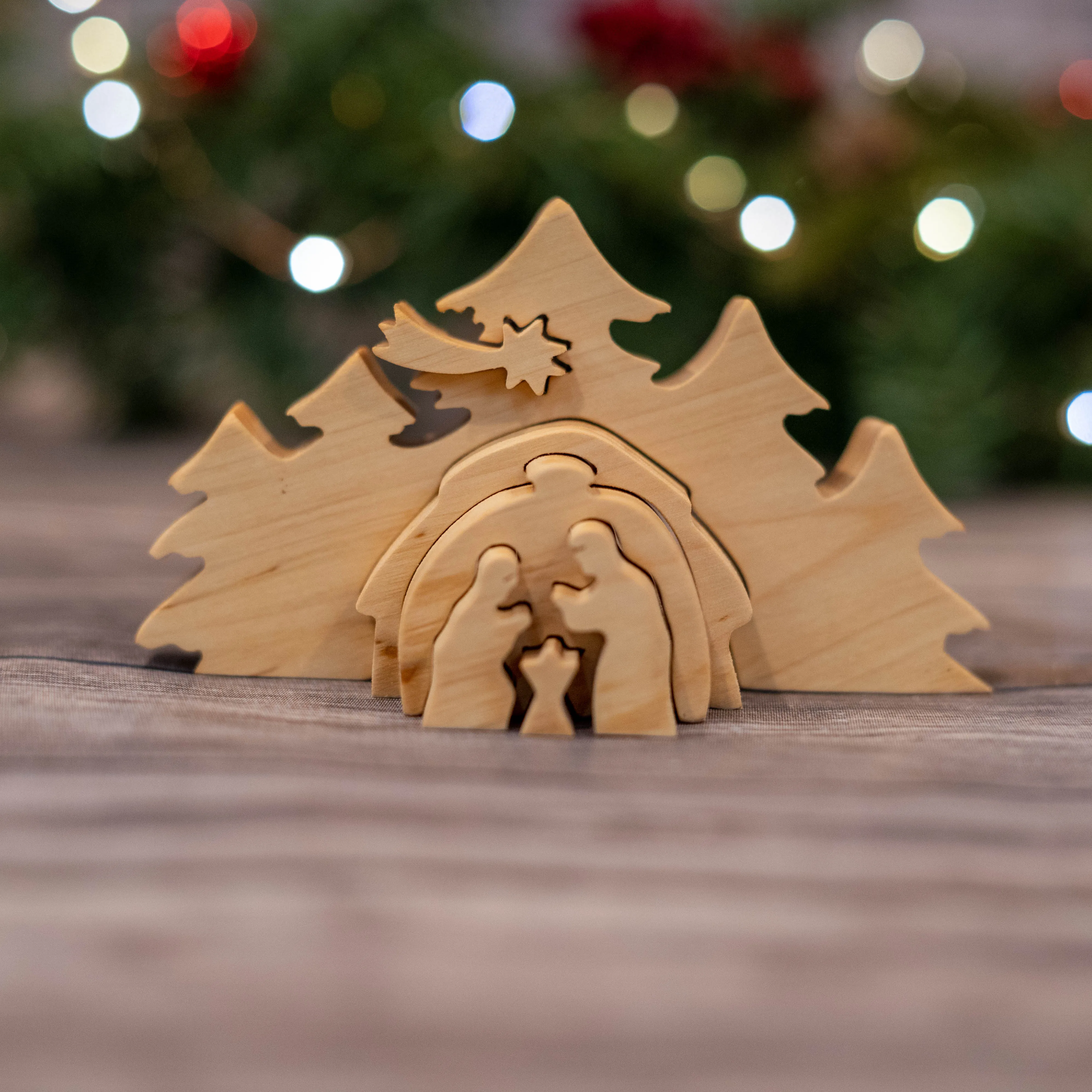 Small Pull Out Puzzle Nativity Scene