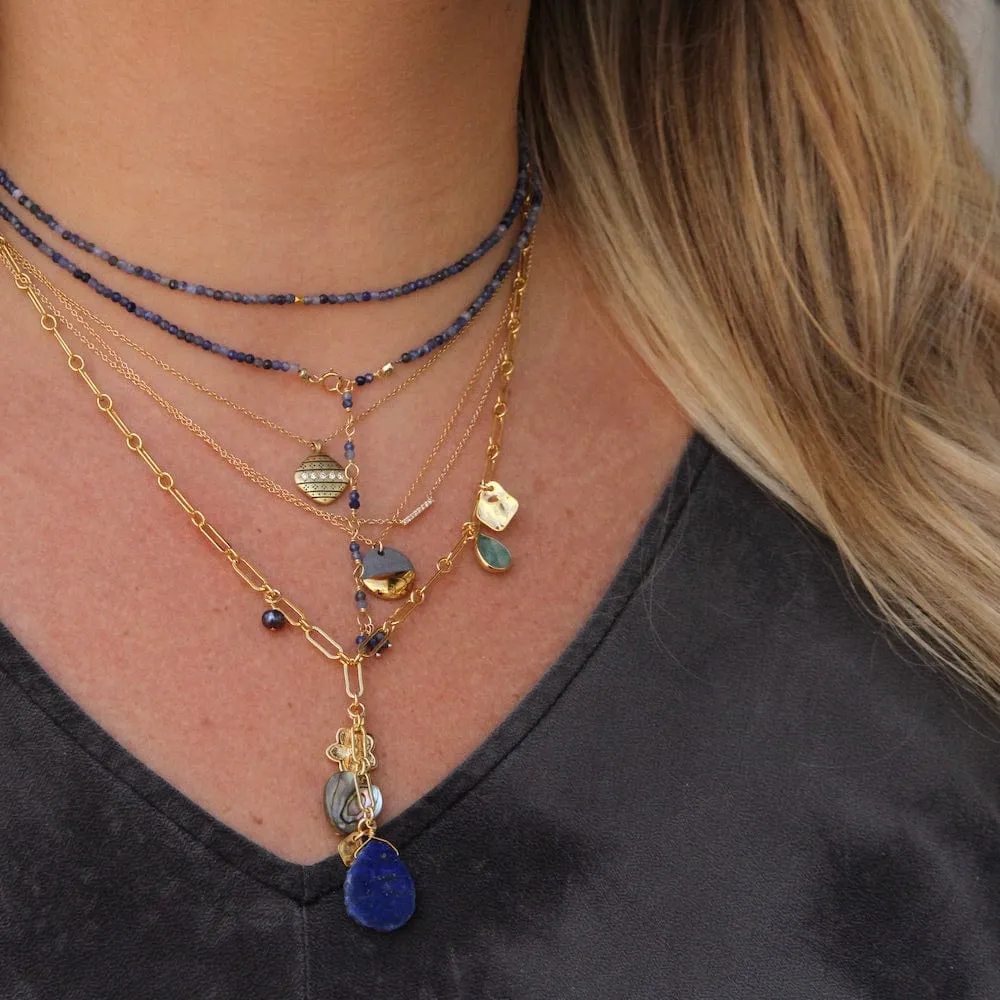 Sodalite Wrap Bracelet & Necklace