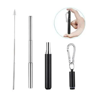 Stainless Steel Telescopic Drinking Straw
