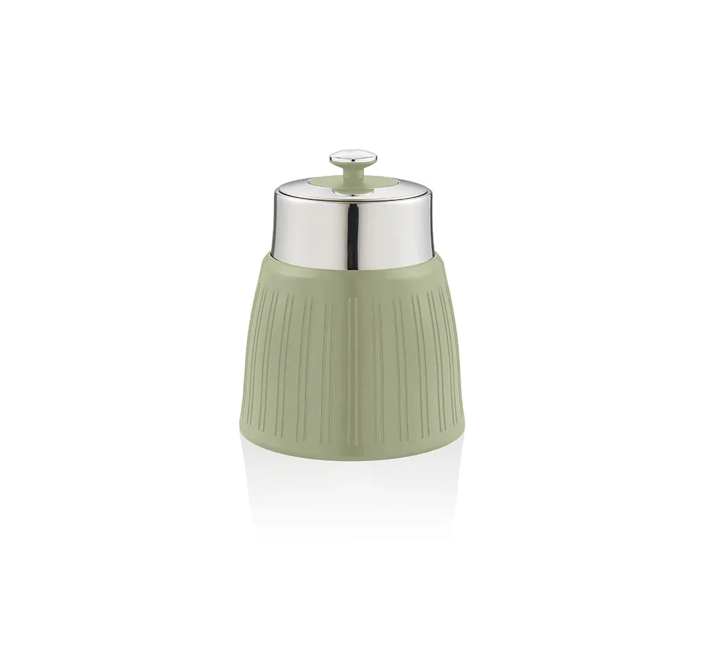 Swan Retro Set of 3 Striped Storage Canisters