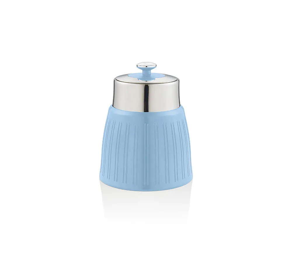 Swan Retro Set of 3 Striped Storage Canisters