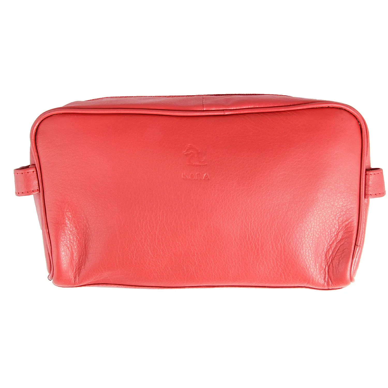 Ted Brown Leather Wash Bag for Men and Women
