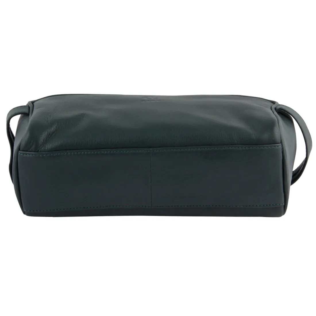 Ted Brown Leather Wash Bag for Men and Women