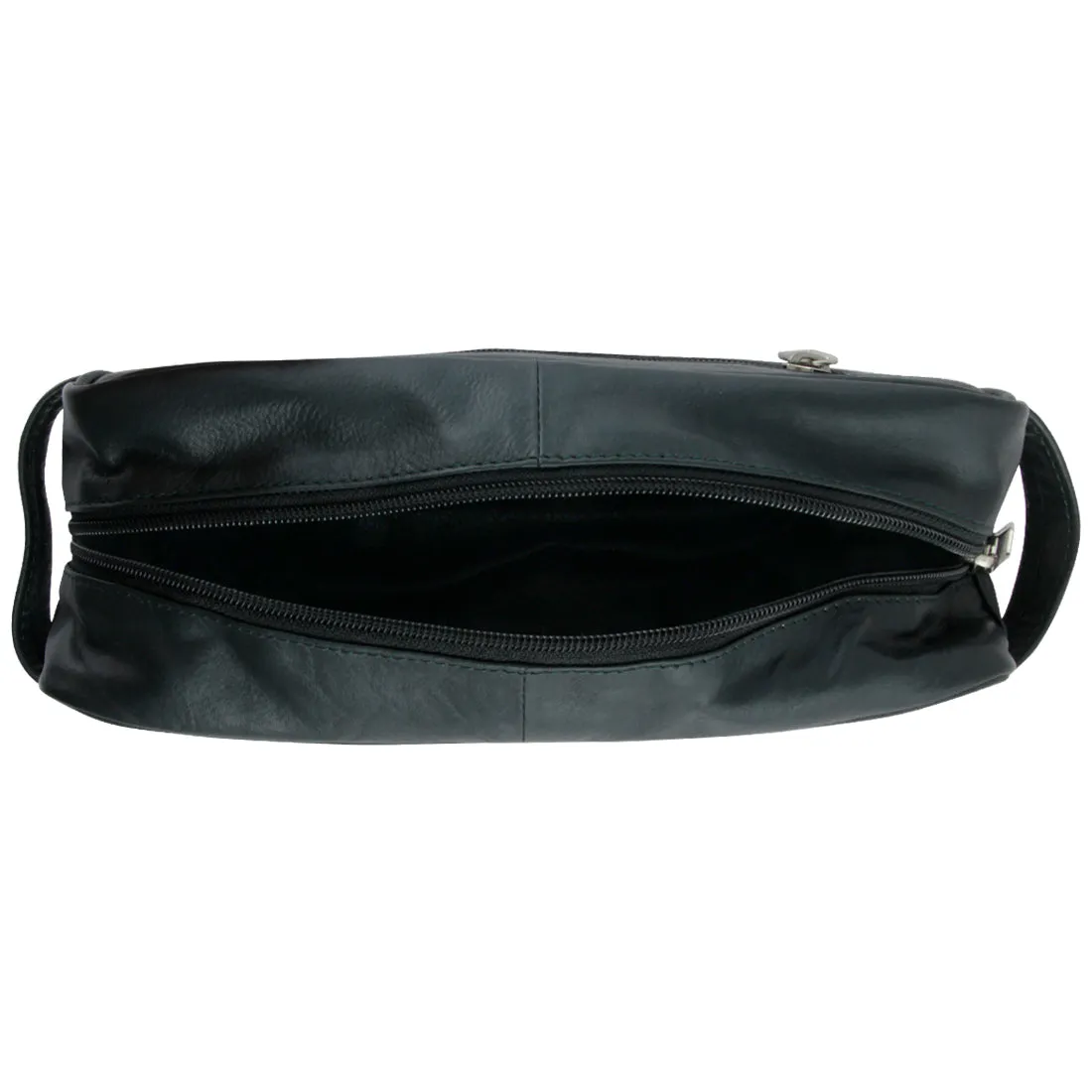 Ted Brown Leather Wash Bag for Men and Women