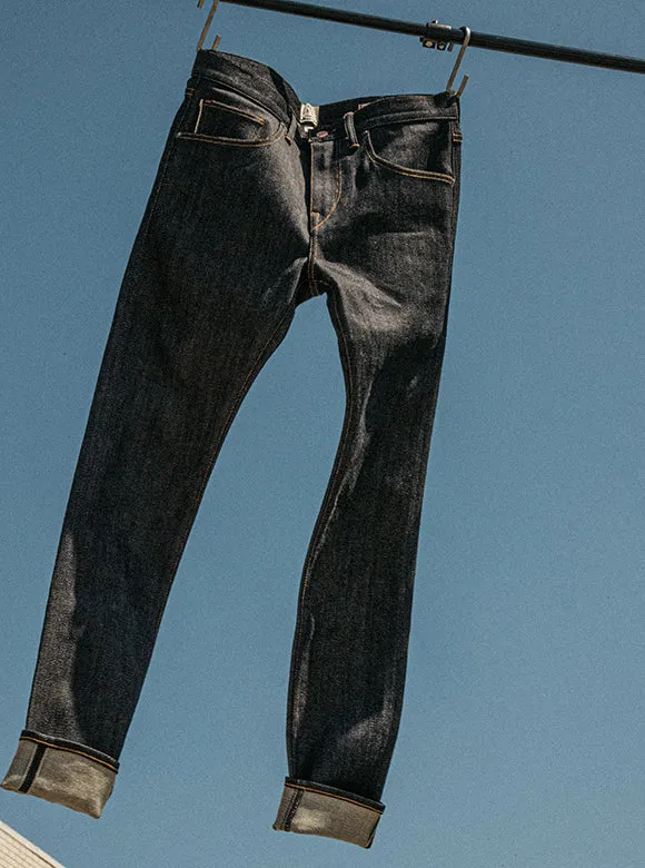 The Scissors Slim tapered - Indigo Raw Air 11.5oz Selvedge